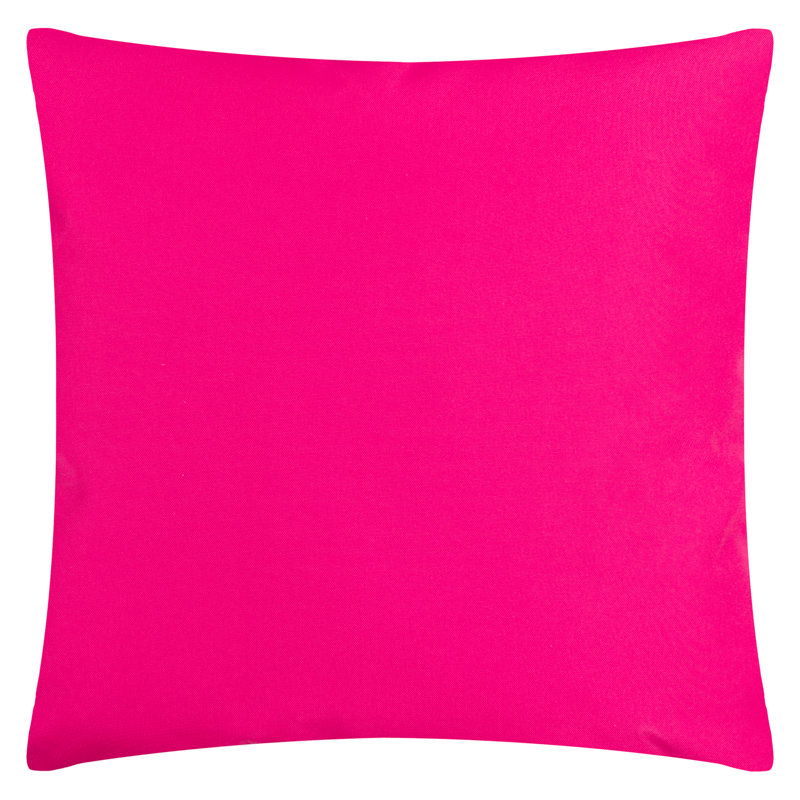 Cosmo O'Clock Indoor / Outdoor Pink Square Throw Cushion Cover