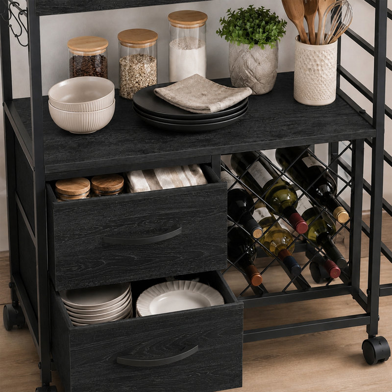 Storage Cabinet, Black