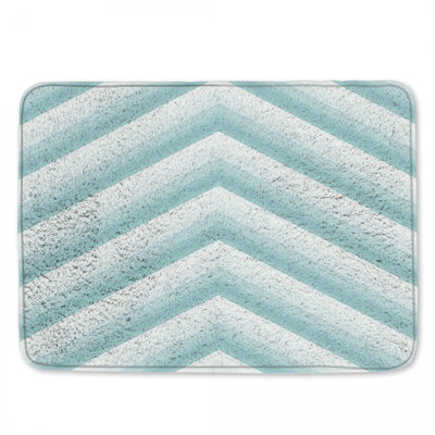 Tapis de bain Chevron