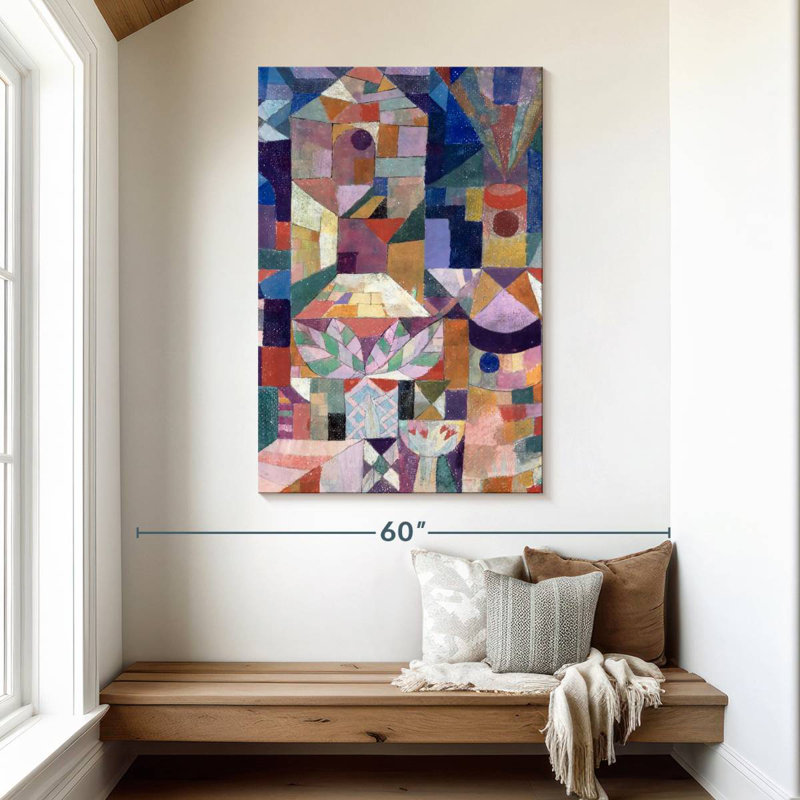 Avery Burggarten, 48" H x 32" W