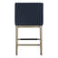 Tabouret de comptoir avec accoudoirs Bethea-110526552