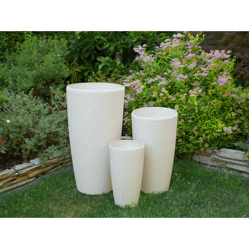 Livina Pot Planter, Beige, 31cmH x 31cmW x 58cmD