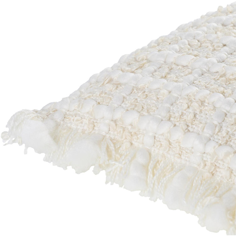 Housse de coussin décoratif Kemerovo, H 22 po x l 22 po, Inférieur