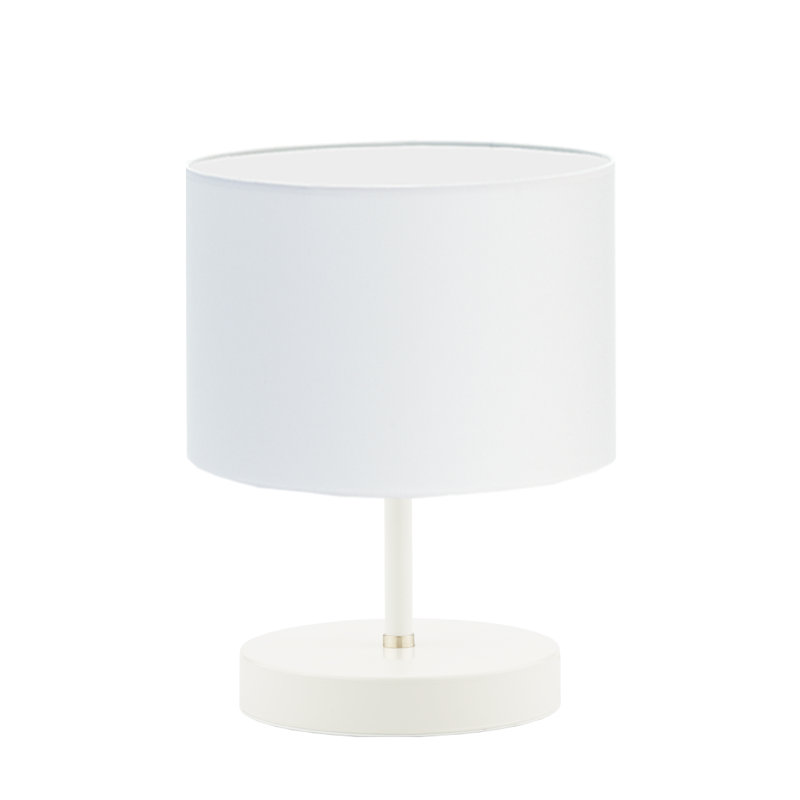 Antinio Metal Table Lamp, White, White, White