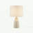 16" Ceramic Table Lamp Cream See Below