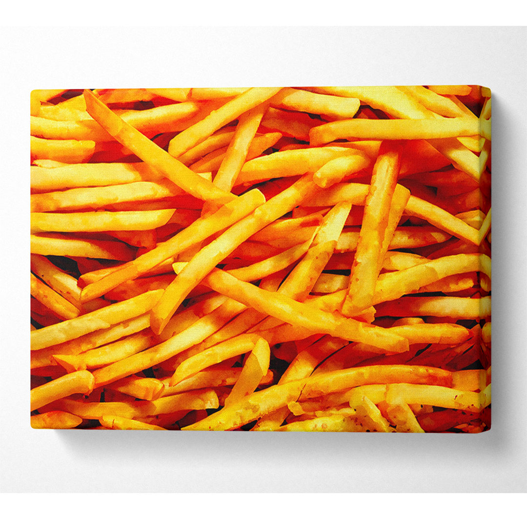 Any One For Chips - Kunstdrucke auf Leinwand - Wrapped Canvas