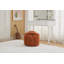 Repose-pieds en tissu Chenille
