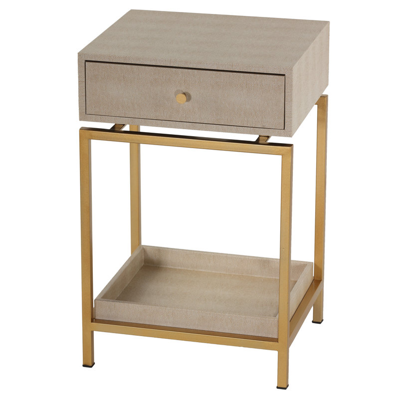 Suzann End Table with Storage