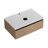 Wall-Mounted Bathroom Vanity With Ceramic Sink, 1-Soft-Close Drawer-432642141