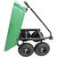 Chariot de jardinage de chariot (vert)