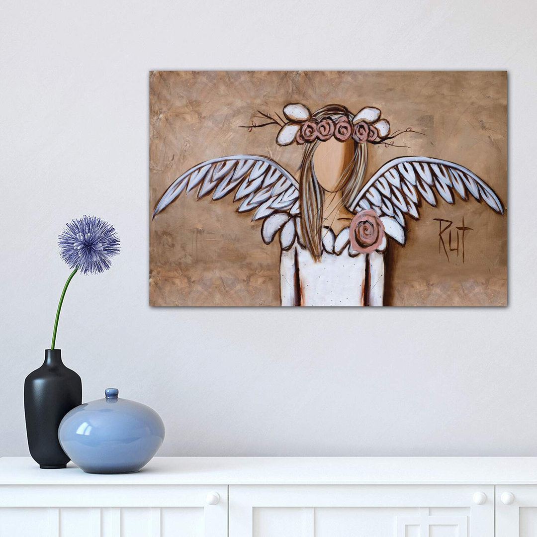 Rosy - Wrapped Canvas Graphic Art Print