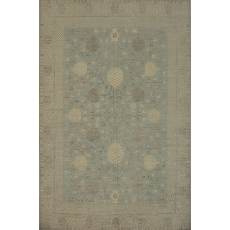 Tapis turc Oushak en laine 9x12