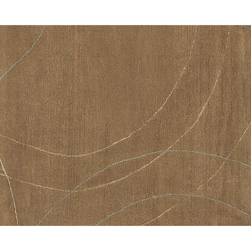 Cirque Geometric Area Rug in Brown, Rectangle 8' x 10'