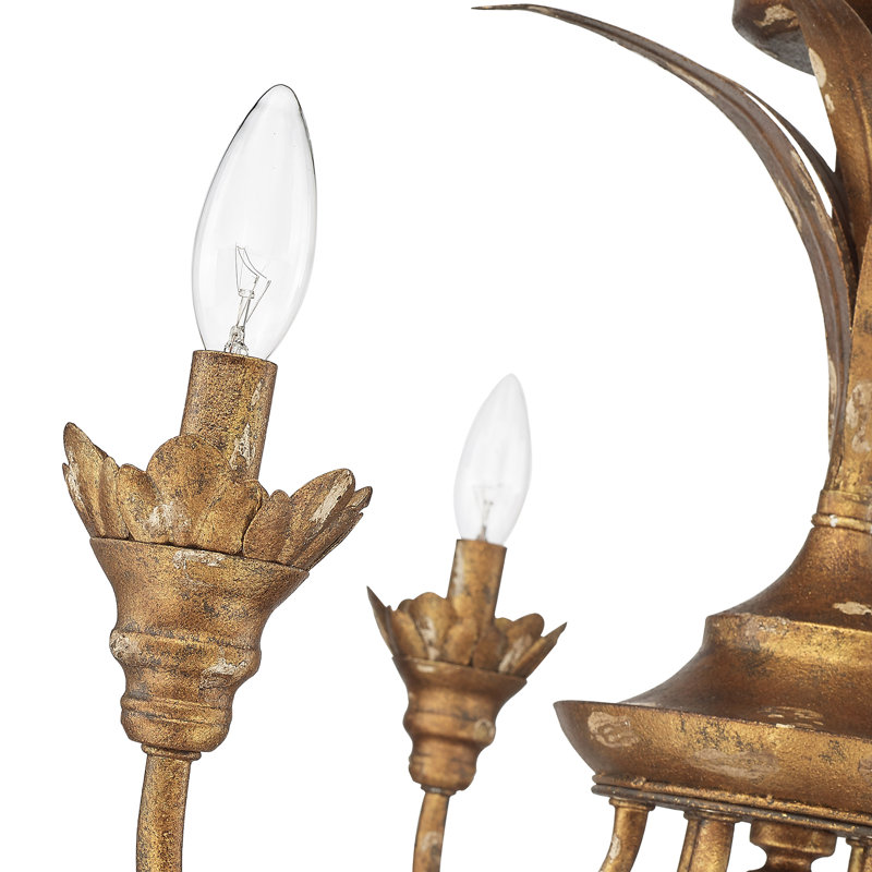 Baum Semi Flush Mount, Heirloom Gold