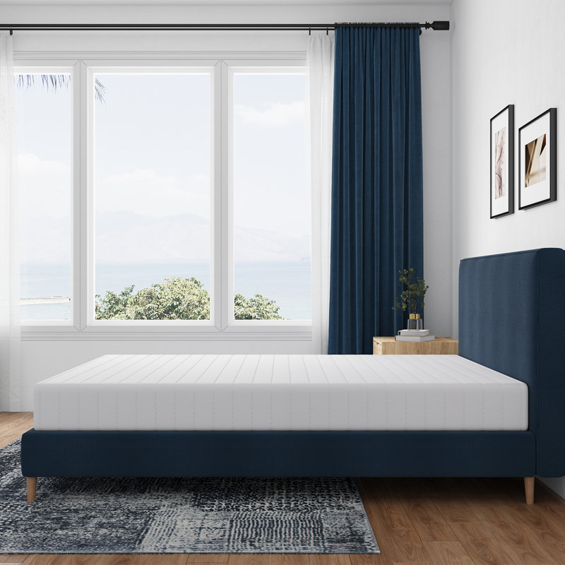 Anely 14 cm foam mattress with 7-zone support layer made of natural sponge, European Kingsize (160 x 200 cm)