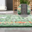 Tapis vintage lavable pour tapis de salon 9 x 12