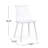 Osblek Farmhouse Polypropylene Spindle-Back Dining Chairs-646455726
