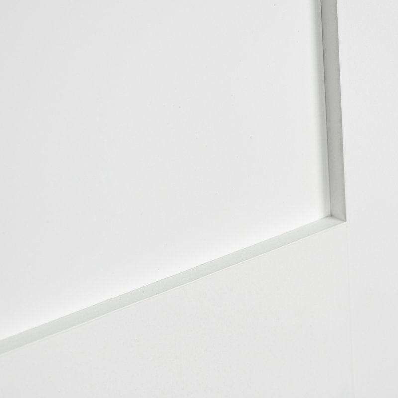 Primed White Solid Wood Shaker Panel Door 32" x 80"