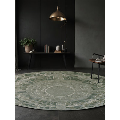 Tapis brun lavable à la machine