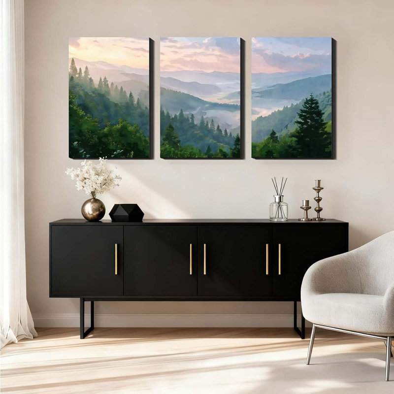 3 Piece Wrapped Canvas Print
