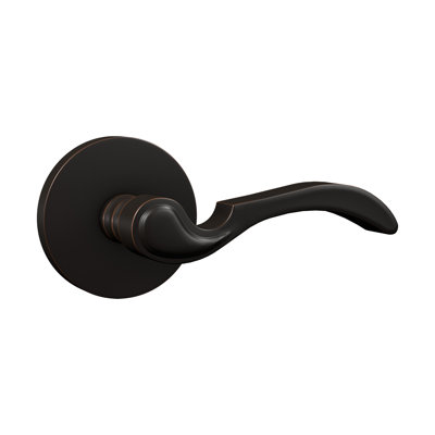 Bravura 903-6 Sable Dummy Lever on Round Contemporary in Oil Rubbed Bronze - LH