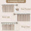 Rideaux de cuisine 100% coton-126342138-126342141