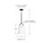 1 - Light Single Pendant-96266100-96266103