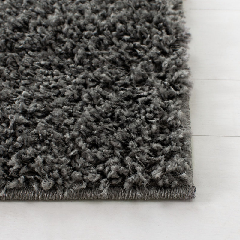 Tapis gris foncé Bertjan, Carré 6 pi 7 po