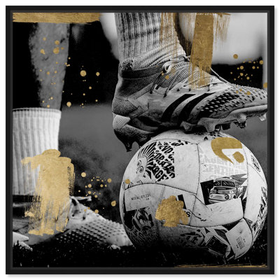 «Notoriart Soccer Cleats», art mural sur toile 1 pièce