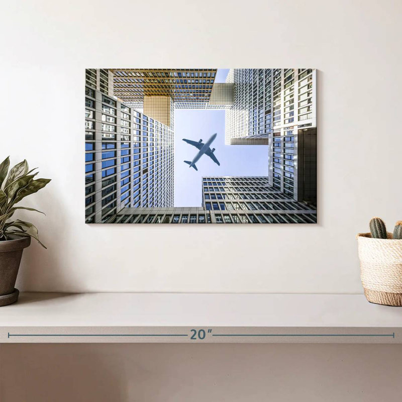 Mehar Urban City Airplane, 8" H x 12" W