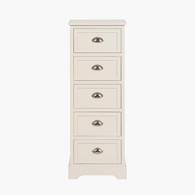 41 cm W Chest of 5 Drawers