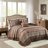 5 Piece Reversible Jacquard Bedspread Set Red