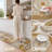 Geometric Circles Non-Slip Washable Kitchen Mats