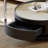 Light luxury round rotating coffee table