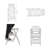 3 - Step Manufactured Wood Folding Small Step Ladder