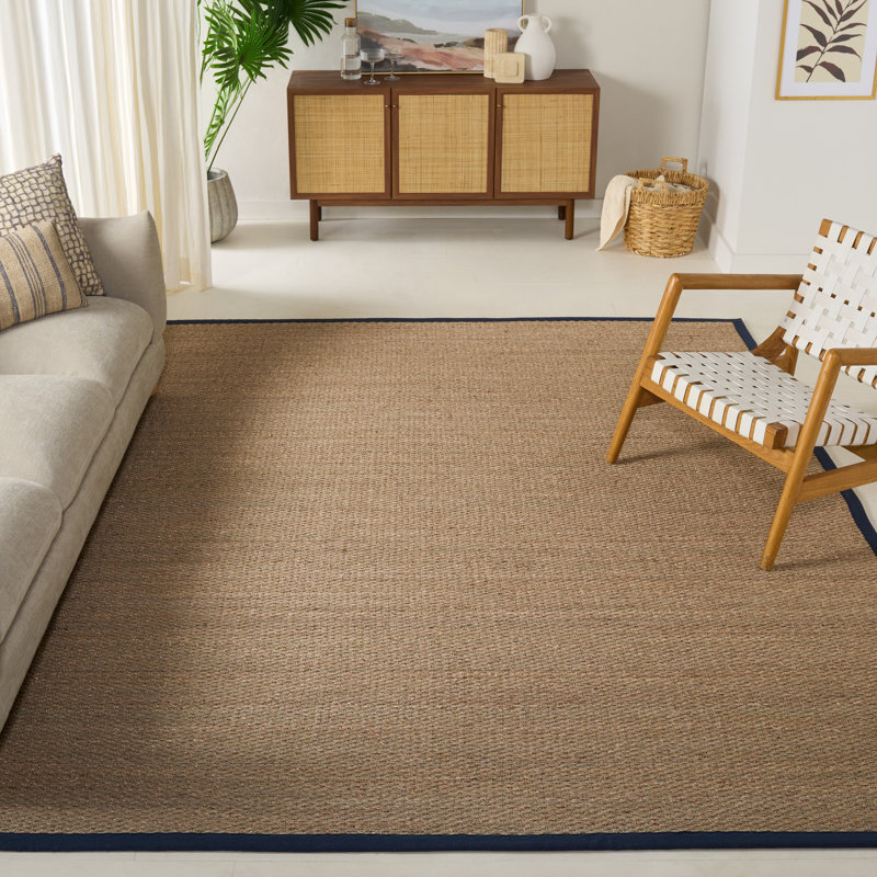 Natural Fiber 111 Seagrass No Pattern Rug, Rectangle 8' x 10'