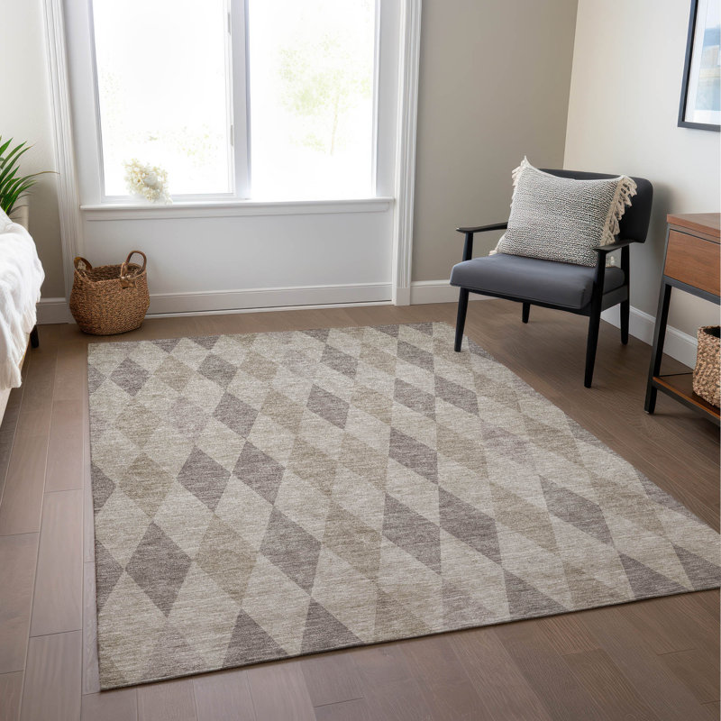 Tapis intérieur / extérieur Clintonville, Rectangle 10 pi x 14 pi