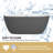 67'' Freestanding Soaking Acrylic Bathtub-100206220
