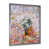 Impression argent sur toile encadrée