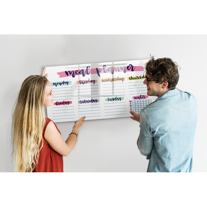 Magnetic Glass Dry Erase Board