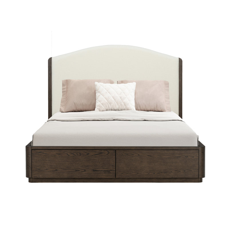 Athens Upholstered Storage Bed, Queen