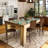 Trahan Teak Solid Wood Dining Table-689600434