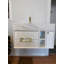 Meuble-lavabo mural blanc 36 po Sienna