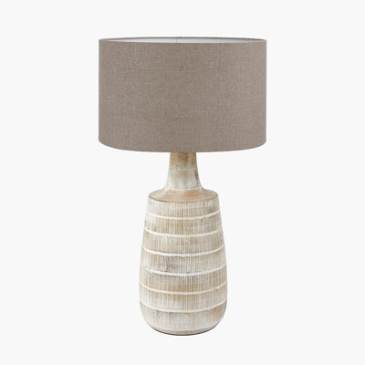 Wood Table Lamp