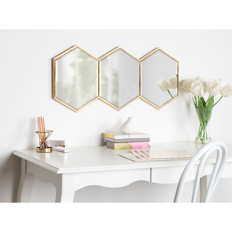 Miroir d'appoint Ganya, Or