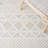 Artistry Hand Tufted Wool/Cotton Southwestern Rug in Ivory/Light Gray-188029554