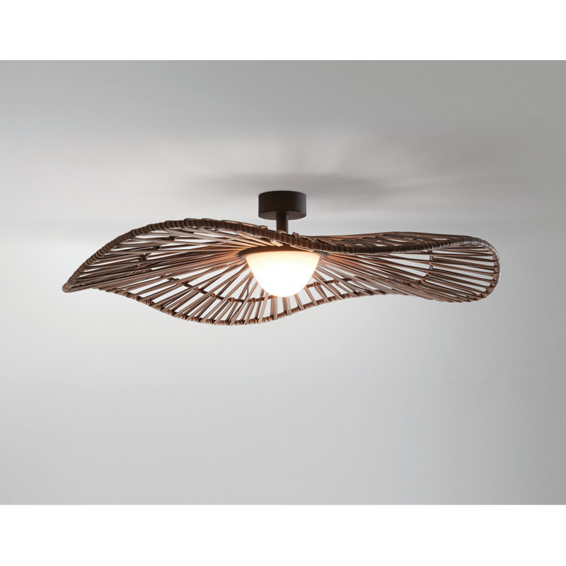 Mediterrània Outdoor LED Semi Flush Mount