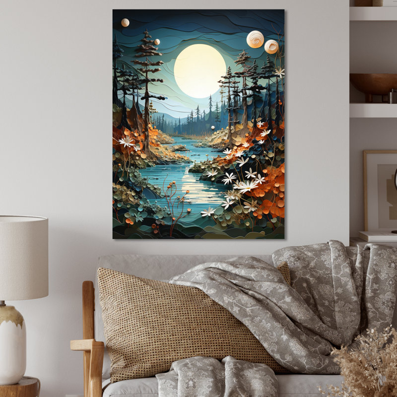 Canada Canada Wilderness This - Canada décoration murale en métal, H 20 po x l 12 po x P 1 po