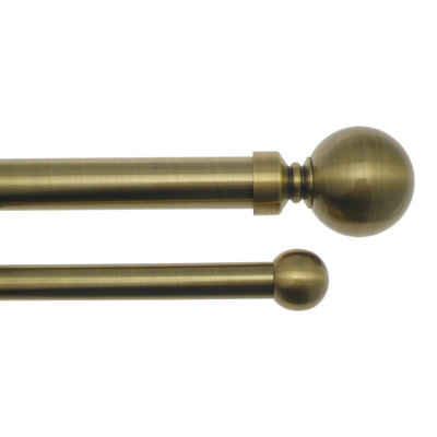 Nico 10cm Double Curtain Pole