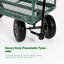 Aspremont 90cm H x 50cm W x 90cm D Garden Hand Truck Trolley